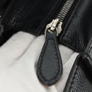 CELINE Luggage Mini Handtasche Leder Schwarz Silber Auth 180490SAM-16