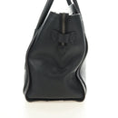 CELINE Luggage Mini Handtasche Leder Schwarz Silber Auth 180490SAM-4