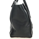 CELINE Luggage Mini Handtasche Leder Schwarz Silber Auth 180490SAM-5