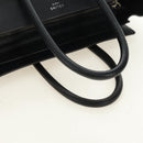 CELINE Luggage Mini Handtasche Leder Schwarz Silber Auth 180490SAM-7