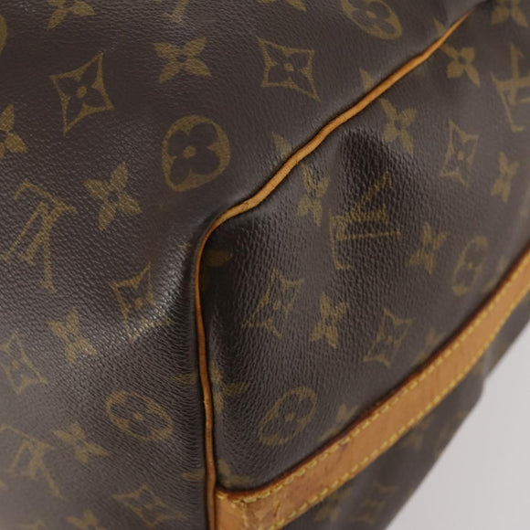 LOUIS VUITTON Monogram Keepall Bandouliere 50 Boston Bag M41416 LV Auth 180498