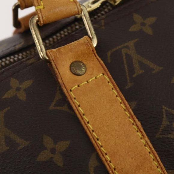 LOUIS VUITTON Monogram Keepall Bandouliere 50 Boston Bag M41416 LV Auth 180498
