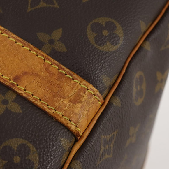 LOUIS VUITTON Monogram Keepall Bandouliere 50 Boston Bag M41416 LV Auth 180498