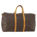 LOUIS VUITTON Monogram Keepall Bandouliere 50 Boston Bag M41416 LV Auth 180498-1