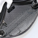 Salvatore Ferragamo Gancini Shoulder Bag Leather Black Silver Auth 180500A-10