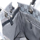 GUCCI GG Canvas Bamboo Hand Bag Black Silver 002 1016 Auth 180509A-18