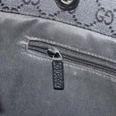 GUCCI GG Canvas Bamboo Hand Bag Black Silver 002 1016 Auth 180509A-19