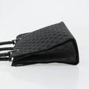 GUCCI GG Canvas Bamboo Hand Bag Black Silver 002 1016 Auth 180509A-5
