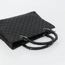 GUCCI GG Canvas Bamboo Hand Bag Black Silver 002 1016 Auth 180509A-6
