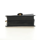 CHANEL Matelasse Chain Shoulder Bag Lamb Skin Black Gold CC Auth 180513SAM-5