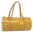 LOUIS VUITTON Monogram Vernis Bedford Hand Bag Beige M91006 LV Auth 180519-1