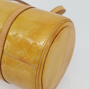 LOUIS VUITTON Monogram Vernis Bedford Hand Bag Beige M91006 LV Auth 180519-15