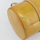 LOUIS VUITTON Monogram Vernis Bedford Hand Bag Beige M91006 LV Auth 180519-16