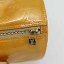 LOUIS VUITTON Monogram Vernis Bedford Hand Bag Beige M91006 LV Auth 180519-17