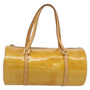 LOUIS VUITTON Monogram Vernis Bedford Hand Bag Beige M91006 LV Auth 180519-13