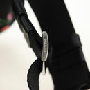 PRADA Bloem Rugzak Nylon Zwart Zilver 1BZ811 Auth 180522SAM-16