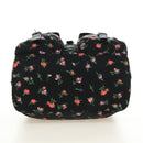 PRADA Bloem Rugzak Nylon Zwart Zilver 1BZ811 Auth 180522SAM-5