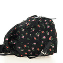 PRADA Bloem Rugzak Nylon Zwart Zilver 1BZ811 Auth 180522SAM-3