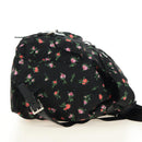 PRADA Bloem Rugzak Nylon Zwart Zilver 1BZ811 Auth 180522SAM-4