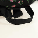 PRADA Bloem Rugzak Nylon Zwart Zilver 1BZ811 Auth 180522SAM-7