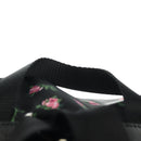 PRADA Bloem Rugzak Nylon Zwart Zilver 1BZ811 Auth 180522SAM-14
