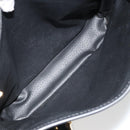 CELINE Macadam Canvas Tote Bag PVC Leather Black Gold Auth 180524A-21