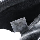 CELINE Macadam Canvas Tote Bag PVC Leather Black Gold Auth 180524A-22