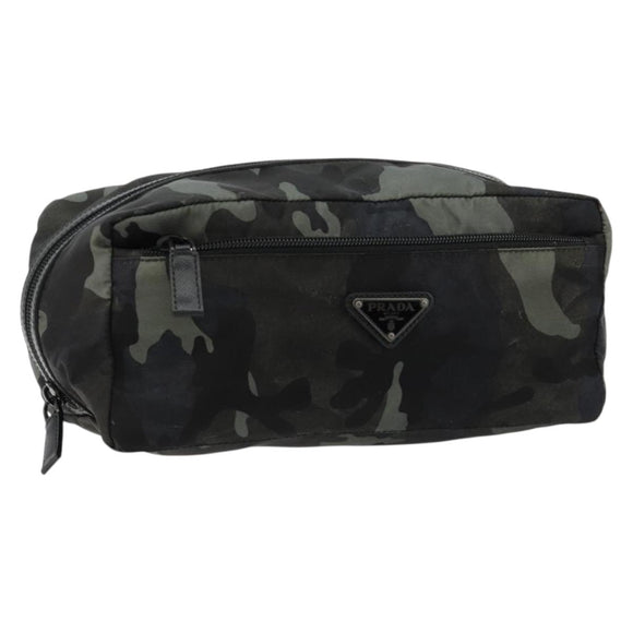 PRADA Etui Nylon Navy Auth 180528A