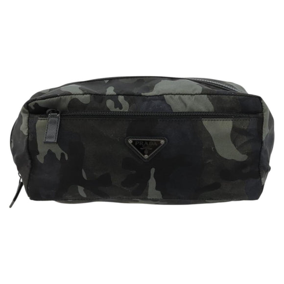 PRADA Etui Nylon Navy Auth 180528A