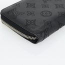 LOUIS VUITTON Monogram Mahina Zippy Wallet Long Wallet Black M61867 Auth 180533-16
