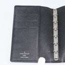 LOUIS VUITTON Epi Agenda PM Day Planner Cover Black R20092 LV Auth 180535A-18