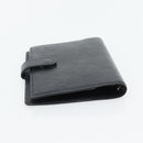 LOUIS VUITTON Epi Agenda PM Day Planner Cover Black R20092 LV Auth 180535A-5