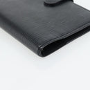 LOUIS VUITTON Epi Agenda PM Day Planner Cover Black R20092 LV Auth 180535A-14