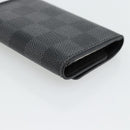 LOUIS VUITTON Damier Graphite Multicles 6 Key Case N62662 LV Auth 180537M-15