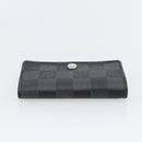 LOUIS VUITTON Damier Graphite Multicles 6 Key Case N62662 LV Auth 180537M-5