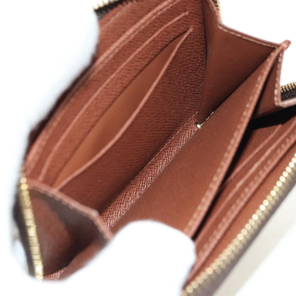 LOUIS VUITTON Monogram Zippy Coin Purse Coin Purse M60067 LV Auth 180540M