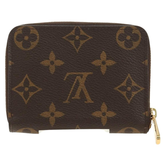 LOUIS VUITTON Monogram Zippy Coin Purse Coin Purse M60067 LV Auth 180540M
