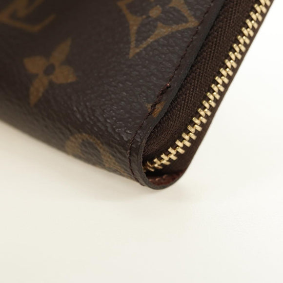 LOUIS VUITTON Monogram Zippy Coin Purse Coin Purse M60067 LV Auth 180540M