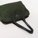 PRADA Umhängetasche Nylon Velours 4er Set Navy Pink Khaki Auth 180542-12