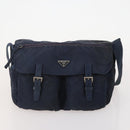 PRADA Umhängetasche Nylon Velours 4er Set Navy Pink Khaki Auth 180542-16
