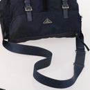 PRADA Umhängetasche Nylon Velours 4er Set Navy Pink Khaki Auth 180542-19