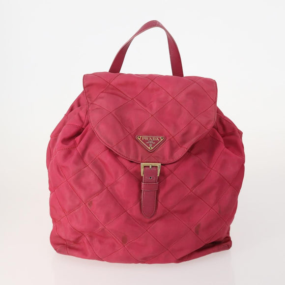 PRADA Umhängetasche Nylon Velours 4er Set Navy Pink Khaki Auth 180542