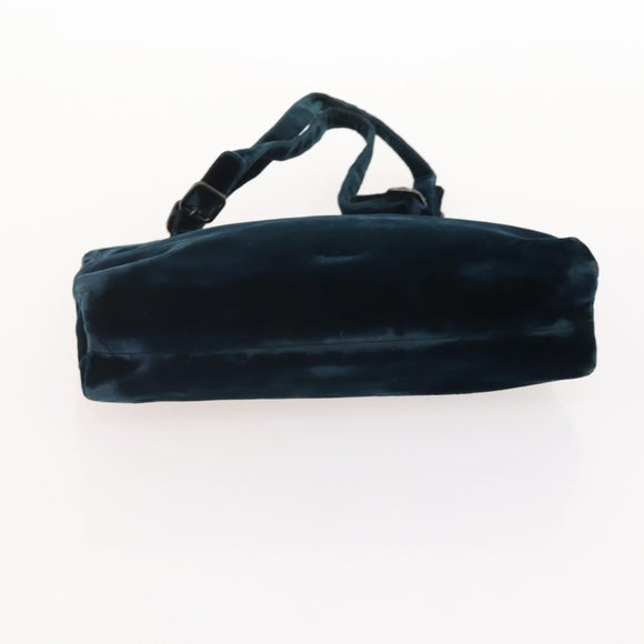PRADA Umhängetasche Nylon Velours 4er Set Navy Pink Khaki Auth 180542