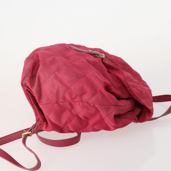 PRADA Umhängetasche Nylon Velours 4er Set Navy Pink Khaki Auth 180542