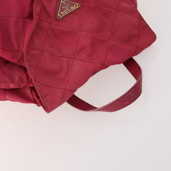 PRADA Umhängetasche Nylon Velours 4er Set Navy Pink Khaki Auth 180542