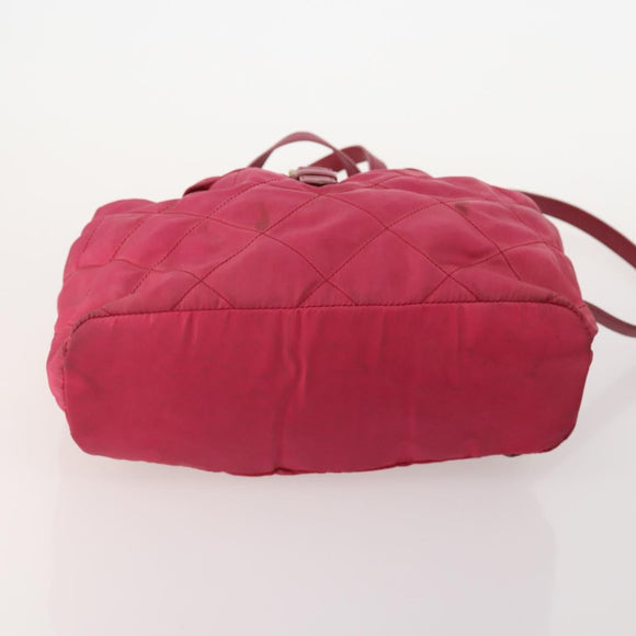PRADA Umhängetasche Nylon Velours 4er Set Navy Pink Khaki Auth 180542