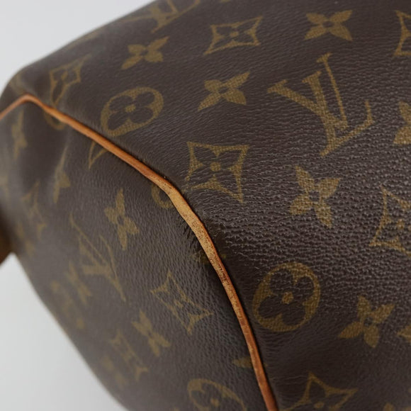 LOUIS VUITTON Monogram Speedy 25 Handtasche M41528 LV Auth 180577