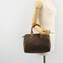LOUIS VUITTON Monogram Speedy 25 Handtasche M41528 LV Auth 180577-23
