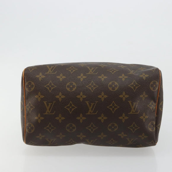 LOUIS VUITTON Monogram Speedy 25 Handtasche M41528 LV Auth 180577