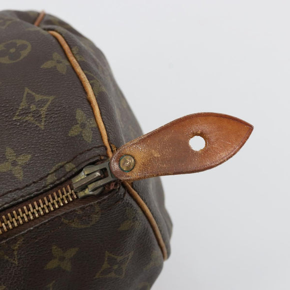 LOUIS VUITTON Monogram Speedy 35 Handtas M41524 LV Auth 180585